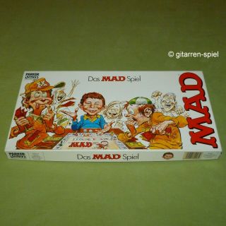 Das Mad Spiel - Komplett 1a Top - Das Vernünftigste Spiel Der Welt Parker ©1982