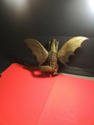 King Ghidorah Figure Godzilla Gold 3 Headed Monster - Toho 2014 - Dragon - Killer 3