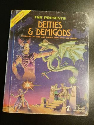 Dungeons And Dragons Deities & Demigods With Cthulhu And Elric Ad&d