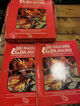 Tsr Dungeons & Dragons: Basic Rules Set 1 -,  No Dice,  No Crayon