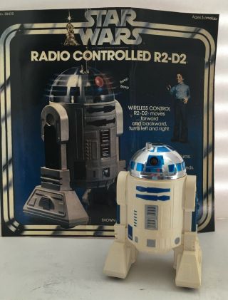 1977 Star Wars R2d2 Robot Battery Operated Remote Control Robot 3