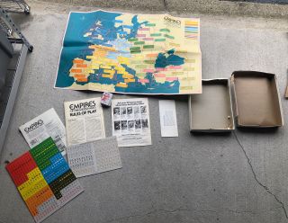 Empires Of The Middle Ages - Spi Wargame - Complete And Unpunched Box