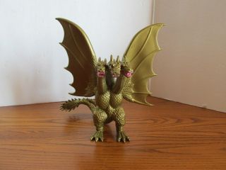 King Ghidorah Figure Godzilla Gold 3 Headed Monster - Toho 2014 - Dragon - Killer