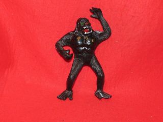 Vintage Gorilla King Kong Ape Monster 1976 Imperial Hong Kong Solid Rubber 7 "