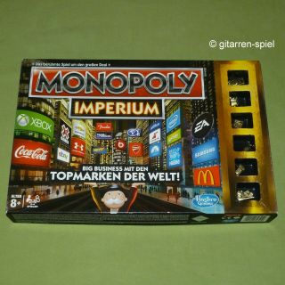 Monopoly Imperium - Komplett 1a Top - Ausgabe Spielfiguren Gold Von Hasbro ©2013