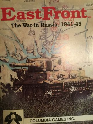Columbia Games East Front The War In Russia 1941 - 45 2nd Ed,  Volga Front 42 - 43