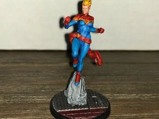 Marvel Crisis Protocol Captain Marvel Painted