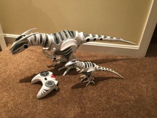 Wowwee 32 " And Mini 15” Roboraptor X Dinosaur Toy With Remote Control