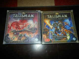 Talisman The Magical Quest Revised 4th Edition With The Dungeon Expansion
