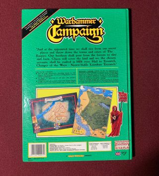 Warhammer Campaign Hardcover Book,  The Enemy Within Campaign WHFRP 1E 1988 2