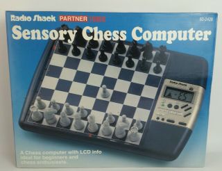 Vintage Radio Shack Partner 1680x Sensory Chess Computer