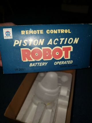 Ha Ha Toys Battery Operated Remote Control Robot/Piston Action BOX ONLY 3