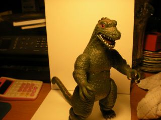 Godzilla Classic Green/gold Vintage Action Figure China - 9 " Monster Articulated