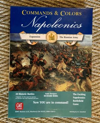 Commands And Colors: Napoleonics - Expansion 3: Russian Army,  Oop,  Never Played