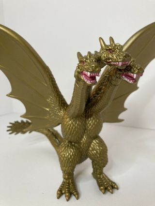 Bandai Godzilla 2014 Gold King Ghidorah 7 " Vinyl Figure Toho