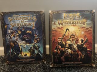 Wizards Of The Coast Lords Of Waterdeep With Scoundrels Of Skullport,  Complete