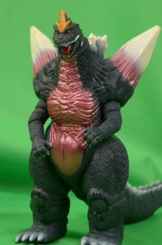 1998 Toho Bandai Space Godzilla 6” Vinyl Figure Godzilla