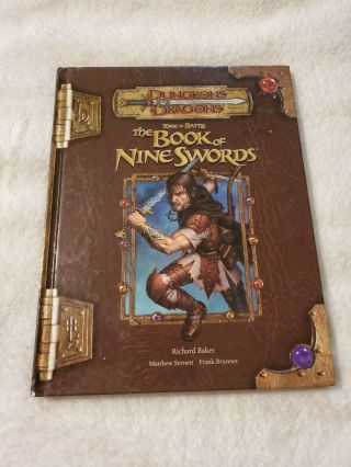 Dungeons And Dragons Book Of Nine Swords D&d 3.  0 3.  5 D20