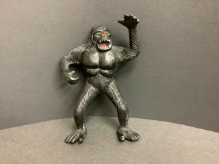 Vintage Gorilla King Kong Ape Monster 1976 Imperial Hong Kong Solid Rubber 6 "