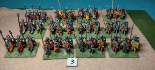 Norman Heavy Cavalry,  15mm,  Painted,  Mounted,  Ready For Battle Group 3