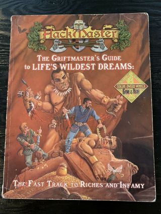 Hackmaster: The Griftmaster’s Guide To Life’s Wildest Dreams - K&c 2113