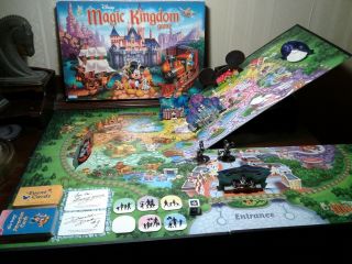 Disney Magic Kingdom Game Parker Bros Mickey Mouse Donald Duck 98 Complete