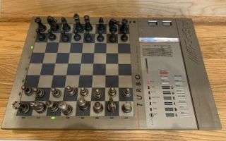 Scisys Kasparov Turbo 16k Electronic Chess Computer 270 1985 - - Ships Fast