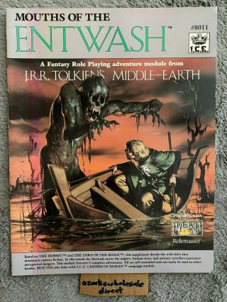 Mouths Of The Entwash Merp Ice Lord Of The Rings Rolemaster Middle Earth 1988