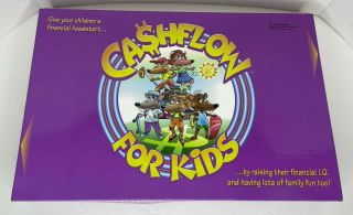 Cashflow For Kids Board Game 100 Complete 2004 Robert Kiyosaki