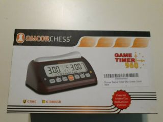 Omcor Gt960 Digital Chess Game Clock Timer (&)