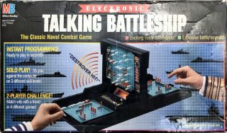 Milton Bradley Electronic Talking Battleship Game 100 Complete 1989 Edition