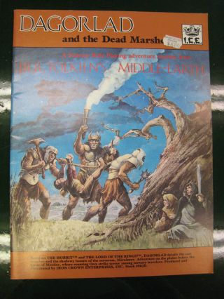 Dagorlad And The Dead Marshes Merp 8020 Rpg Module Iron Crown Very Lotr