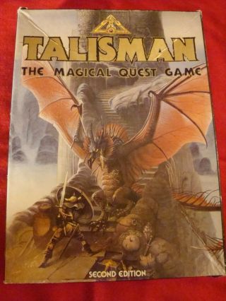 Vintage Talisman The Magical Quest Game Second Edition 1985 1 Green Token