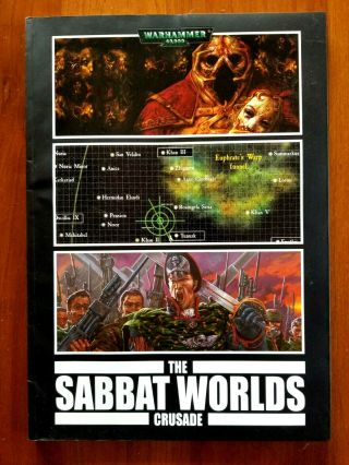 Warhammer 40k 40,  000 The Sabbat Worlds Crusade Black Library - Gaunt 
