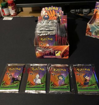 Pokemon 1st Edition Gym Challenge Booster Packs (guaranteed Unweighed) - Box Break