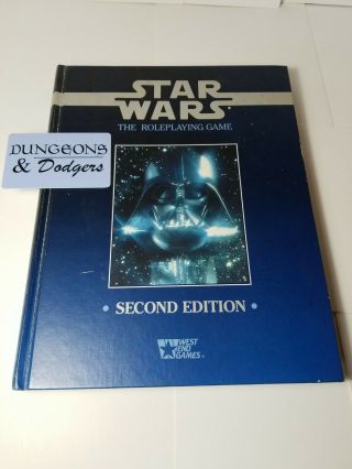 Star Wars The Roleplaying Game Second Edition Hc West End Games