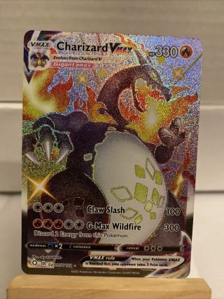 Pokemon Shining Fates Shiny Charizard.  Vmax V Max Sv107 Pack Fresh 2/3