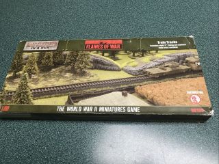 Flames Of War Battlefront Battlefield In A Box Bb - 135 Train Tracks Painted