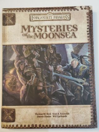 D&d 3e V3.  5 Mysteries Of The Moonsea Forgotten Realms Vg/nm