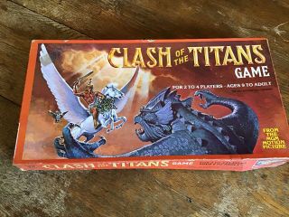 Vintage 1981 Clash Of The Titans Board Game Whitman