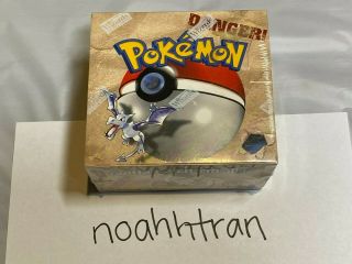 Pokemon Fossil Unlimited Booster Box 1999 Factory Booster Box