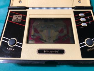 NINTENDO GAME AND & WATCH Pinball 1983 JAPAN 3
