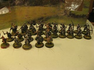 25mm Lord Of The Rings Lotr Gondor Minas Lo - 30 Painted