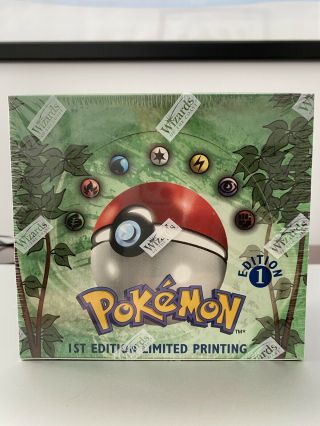 Pokemon Jungle 1st Edition Booster Box Wotc,  Factory