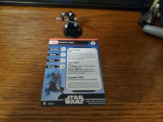 Star Wars Miniatures - Darth Nihl - Legacy Of The Force 06 With Card