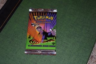 First Edition - Gym Challenge - Booster Pack - Pokemon Cards - Unweighed