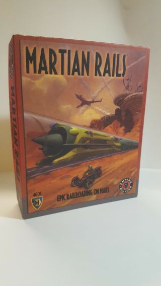 Martian Rails Empire Builder Epic Railroading On Mars Alien E.  T.  Strategy Game