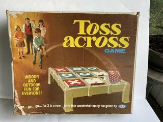 1969 Ideal Toss Across Game W/orig.  Box