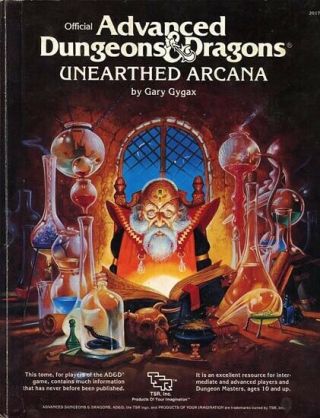 Unearthed Arcana Exc,  2017 Players Handbook Tsr Dungeons Dragons D&d Guide Dnd