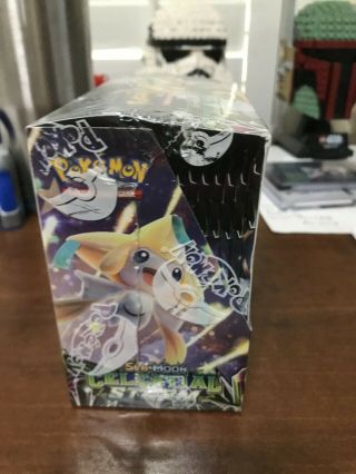 Pokemon Sun And Moon Celestial Storm Booster Box 36 Packs Factory 2